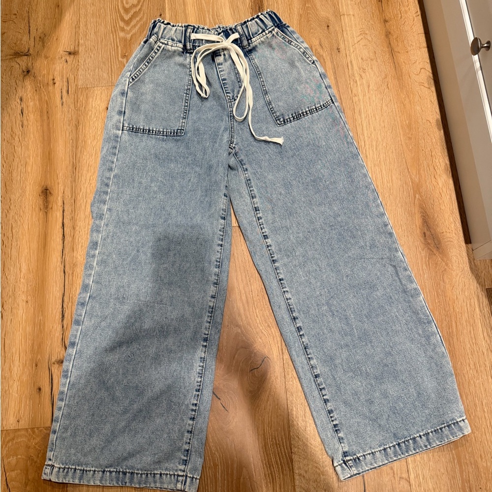 SHEIN Light Blue Denim Size 26 Jean Label Detail